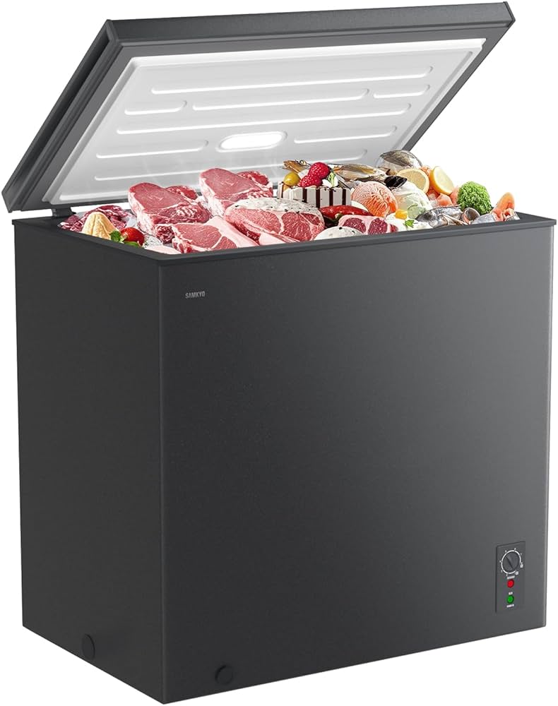 Amazon | SAMKYO 冷凍庫 200L 上開き式 家庭用 チェスト